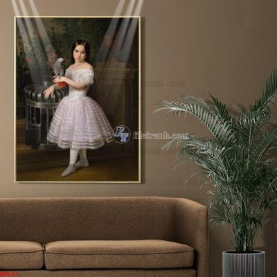 File gốc Tranh phục hưng nhân vật châu âu NT547 (trang trí) cho phòng khách