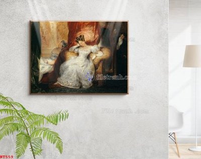 File PSD Tranh phục hưng nhân vật châu âu NT559 (gốc) cho designer