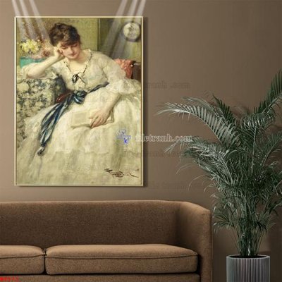 File gốc Tranh phục hưng nhân vật châu âu NT573 (in tráng gương) nghệ thuật