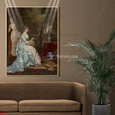 File tranh Tranh phục hưng nhân vật châu âu NT583 (ảnh gốc) độc quyền