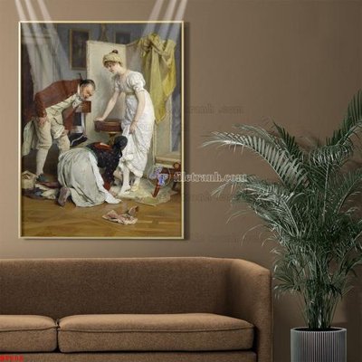 Tải file Tranh phục hưng nhân vật châu âu NT608 (gốc) in ấn ngay lập tức