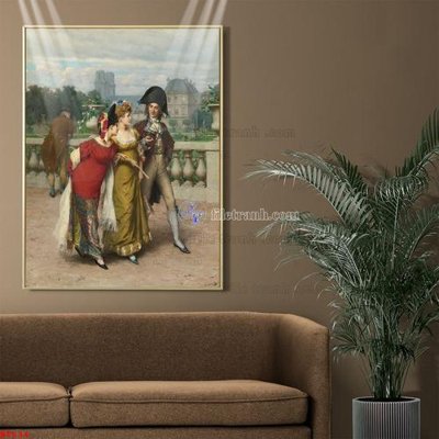 Tải file gốc Tranh phục hưng nhân vật châu âu NT634 (bản PSD) còn layer