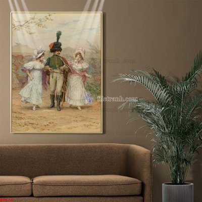 Download file Tranh phục hưng nhân vật châu âu NT636 (chất lượng in ấn)