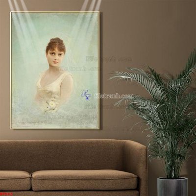 File ảnh Tranh phục hưng nhân vật châu âu NT665 (gốc) dùng in Pano