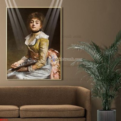 File tranh gốc Tranh phục hưng nhân vật châu âu NT701 (bản quyền) Filetranh.com