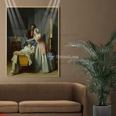 Tải về hình ảnh gốc Tranh phục hưng nhân vật châu âu NT739 sắc nét