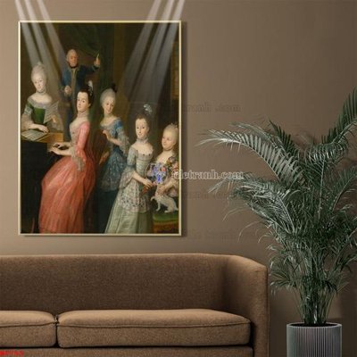 File PSD Tranh phục hưng nhân vật châu âu NT759 (gốc) tách lớp chi tiết