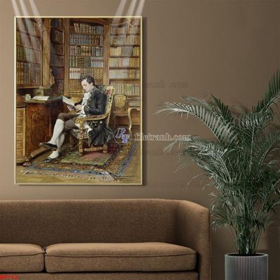 File gốc Tranh phục hưng nhân vật châu âu NT762 (ảnh chi tiết) để in trần