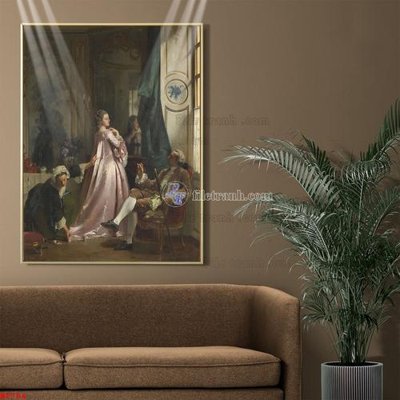 Tệp tin gốc Tranh phục hưng nhân vật châu âu NT784 (dùng cho in) Tranh phục hưng nhân vật châu âu NT784