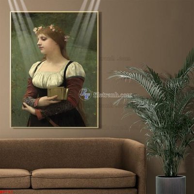 File tranh Tranh phục hưng nhân vật châu âu NT797 (gốc) phong cách tối giản