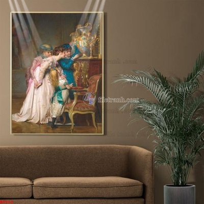 File gốc Tranh phục hưng nhân vật châu âu NT800 cho in ấn và thiết kế