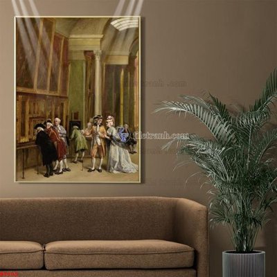 File in ấn Tranh phục hưng nhân vật châu âu NT809 (bản gốc) cao cấp