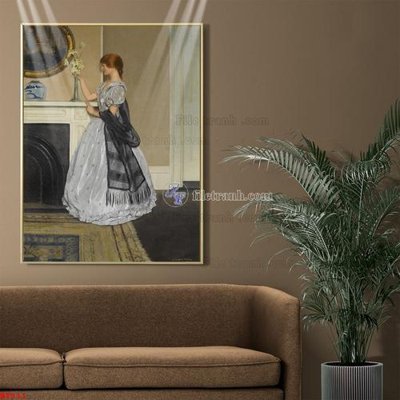 Tải file Tranh phục hưng nhân vật châu âu NT811 (ảnh gốc) in tranh kính