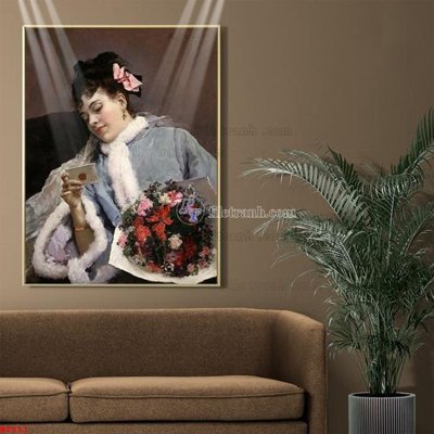 Tải file tranh Tranh phục hưng nhân vật châu âu NT851 (gốc) tại Filetranh.com