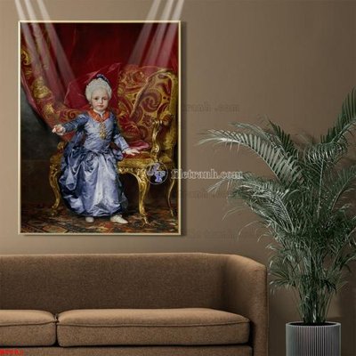 Hình ảnh file gốc Tranh phục hưng nhân vật châu âu NT882 (chất lượng cao)