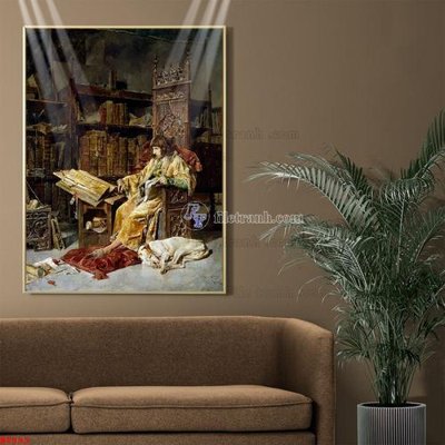 Mua file gốc Tranh phục hưng nhân vật châu âu NT899 (in ấn) tại Filetranh.com