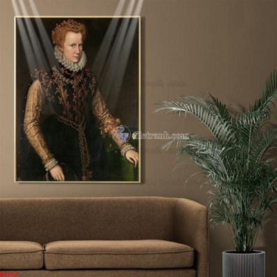 File ảnh Tranh phục hưng nhân vật châu âu NT902 (gốc) cho trang trí nhà hàng