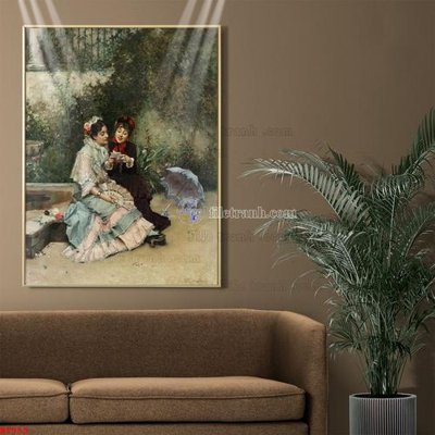 File tranh Tranh phục hưng nhân vật châu âu NT959 (bản gốc) treo tường