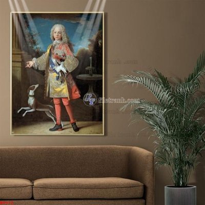 File ảnh Tranh phục hưng nhân vật châu âu NT970 (gốc) in backdrop sự kiện