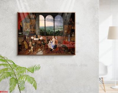 File tranh Tranh phục hưng nhân vật châu âu NT996 (ảnh gốc) sắc nét hoàn hảo