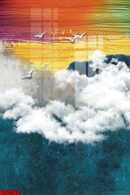 File tranh gốc file tranh bộ decor in treo tường tráng gương OPIC1163 (bản quyền) Filetranh.com