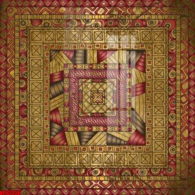 File tranh file tranh bộ decor in treo tường tráng gương OPIC1238 (gốc) chủ đề thành phố