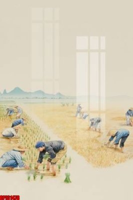 File ảnh file tranh bộ decor in treo tường tráng gương OPIC1478 (gốc) trang trí khách sạn