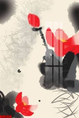 File ảnh file tranh bộ decor in treo tường tráng gương OPIC1510 (gốc) in standee