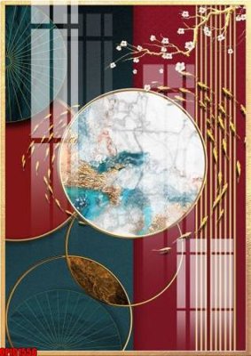 Tải file file tranh bộ decor in treo tường tráng gương OPIC1556 (ảnh gốc) in gạch men
