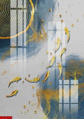 Tải file file tranh bộ decor in treo tường tráng gương OPIC1602 (gốc) chủ đề tâm linh