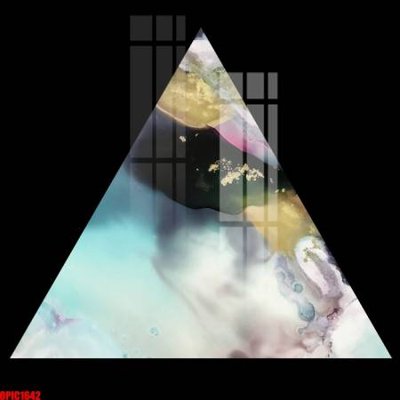 Tải file file tranh bộ decor in treo tường tráng gương OPIC1642 (gốc) chủ đề hoa sen