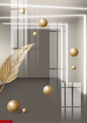 Hình ảnh gốc file tranh bộ decor in treo tường tráng gương OPIC1662 (để in khổ lớn)