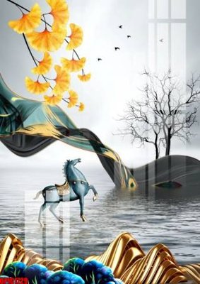 Tải file file tranh bộ decor in treo tường tráng gương OPIC1729 (ảnh gốc) in tráng gương