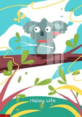 File tranh file tranh bộ decor in treo tường tráng gương OPIC173 (gốc) in trên kính