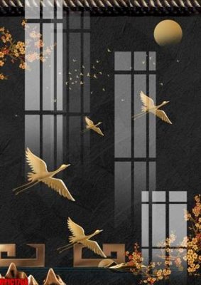 File PSD file tranh bộ decor in treo tường tráng gương OPIC1768 (bản gốc) độ phân giải cao