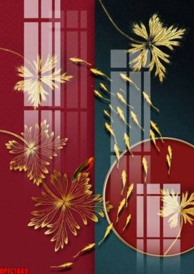 File gốc file tranh bộ decor in treo tường tráng gương OPIC1849 (chủ đề hiện đại) trang trí