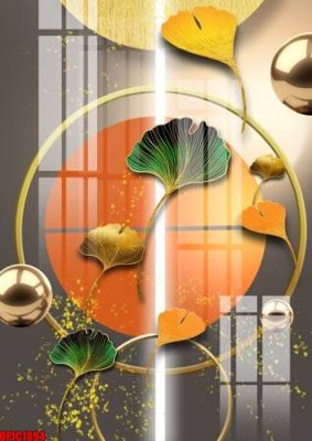 File tranh ảnh gốc file tranh bộ decor in treo tường tráng gương OPIC1894 dùng cho in khổ lớn