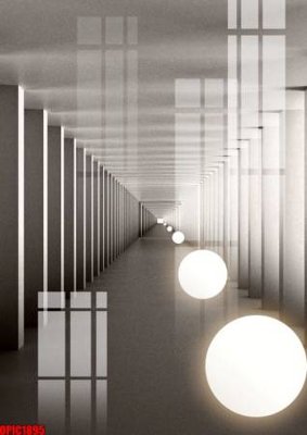 Chi tiết file ảnh file tranh bộ decor in treo tường tráng gương OPIC1895 sắc nét