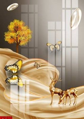 File tranh file tranh bộ decor in treo tường tráng gương OPIC1926 (bản gốc) trang trí văn phòng