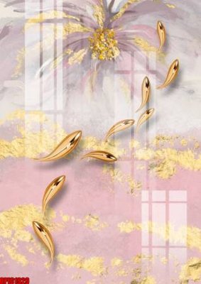 File tranh quảng cáo file tranh bộ decor in treo tường tráng gương OPIC1929 (file gốc) chuyên nghiệp