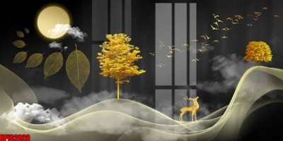 Tải file gốc file tranh bộ decor in treo tường tráng gương OPIC2028 (in khổ lớn) quảng cáo