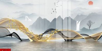 File in trần file tranh bộ decor in treo tường tráng gương OPIC2084 (bản gốc) mây trời