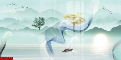 File gốc file tranh bộ decor in treo tường tráng gương OPIC2096 (PNG) nền trong suốt