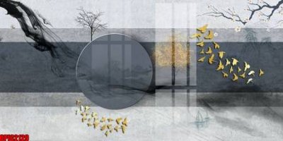 Download file gốc file tranh bộ decor in treo tường tráng gương OPIC2129 (độ nét cao)