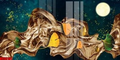 Tải file gốc file tranh bộ decor in treo tường tráng gương OPIC2161 (in không vỡ ảnh)