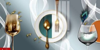 File tranh file tranh bộ decor in treo tường tráng gương OPIC2206 (gốc) in trên kính