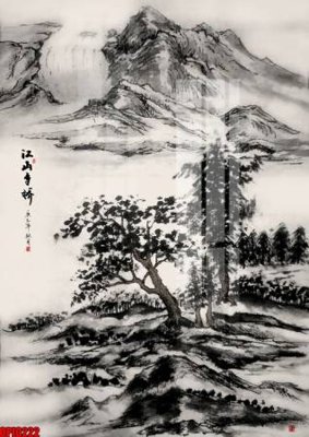 File in ấn chuyên nghiệp file tranh bộ decor in treo tường tráng gương OPIC222 (file gốc)