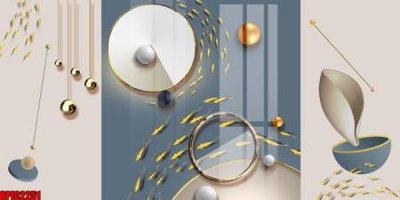 File tranh file tranh bộ decor in treo tường tráng gương OPIC2251 (gốc) chủ đề thiên nhiên