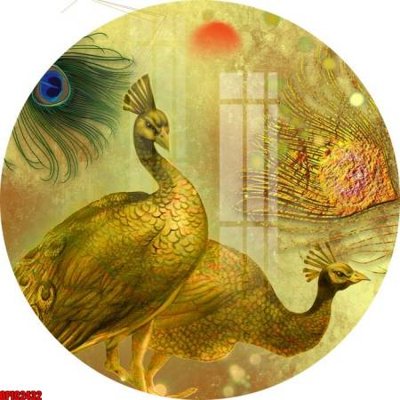 Download file gốc file tranh bộ decor in treo tường tráng gương OPIC2432 (in mica) trong suốt