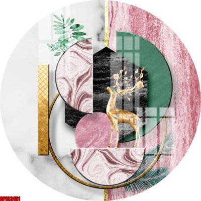 Download file file tranh bộ decor in treo tường tráng gương OPIC2451 (chất lượng in ấn)